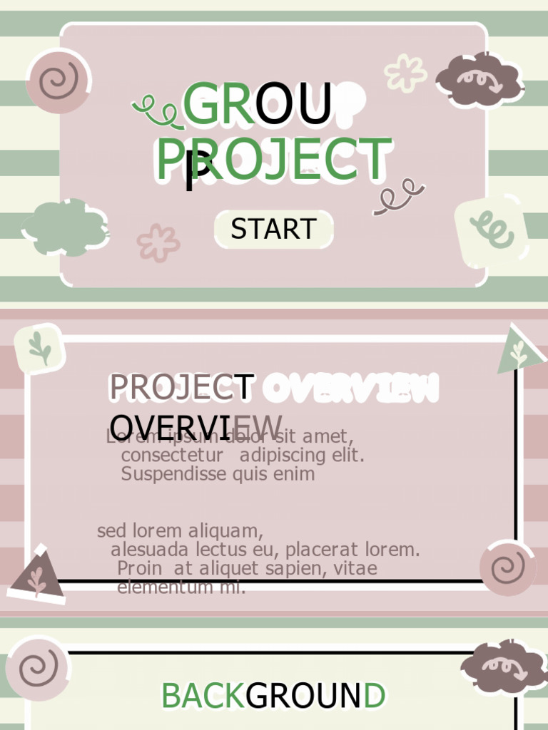 Black Doodle Group Project Presentation | PDF