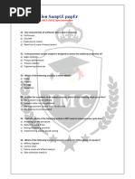 CLSSBB Exam Practise Paper