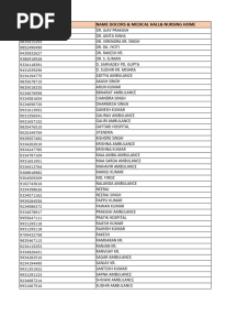 Patna Doctors Data