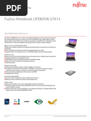 Ds Lifebook u7613