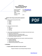 Soal & Jawaban PTS Kelas 3 (Tema 5 Subtema 3 & 4)