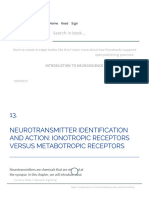 Neurotransmitter Identification and Action - Ionotropic Receptors Versus Metabotropic Receptors - Introduction To Neuroscience