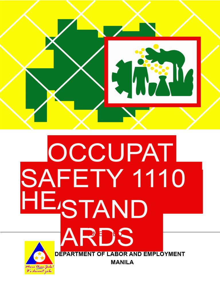 Osh Standards | PDF | Occupational Safety And Health | Employment