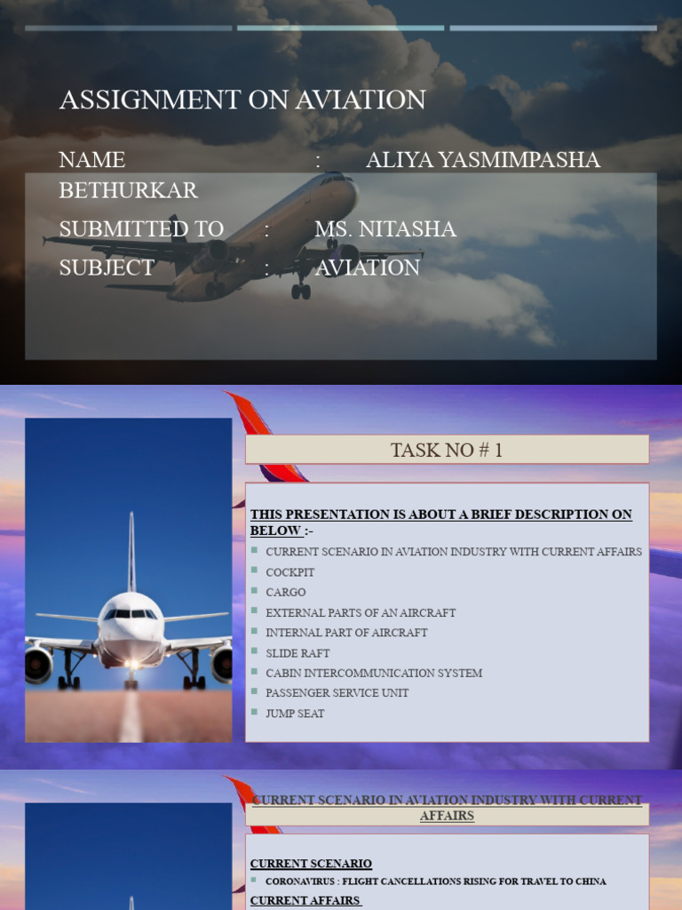 Aviation Overview and Aircraft Insights | PDF | Flap (Aeronautics ...
