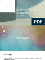 SIMAN 2 - Persiapan Dan User Management