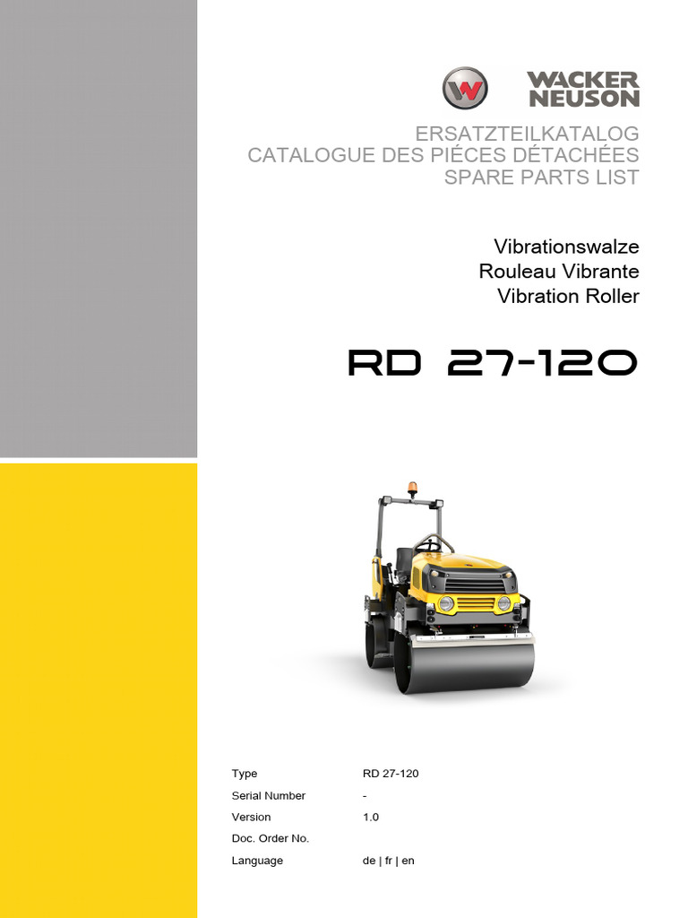 RD27 120 | PDF | Hydraulique