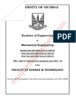 Be Mechanical Engineering Second Year Se Semester 4 Rev 2019 C Scheme