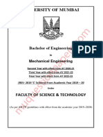 Be Mechanical Engineering Second Year Se Semester 3 Rev 2019 C Scheme