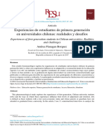 2017-Flanagan Borquez-Experiencias de Estudiantes de Primera Generaciónen Universidades Chilenas