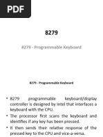 8279-Keyboard and Display Interfacing