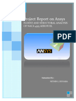 Project Report Ansys Workbench Nithin L Devasia PDF Free