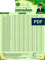 Jadwal Imsakiyah OKU Timur 1445 H 2024 M