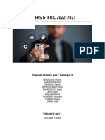 Nouveauté IFRS - IFRIC 2022-2023