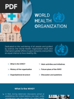 WHO Constitution: A Global Health Framework | PDF | World Health ...