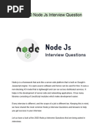 NodeJS Interview