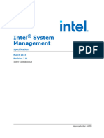 Intel System Management Specification - Rev2p0