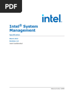 Intel System Management Specification - Rev2p0