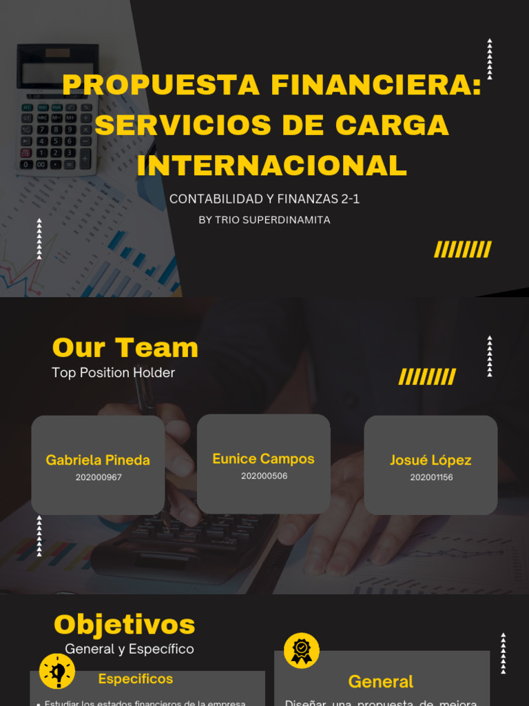 Propuesta Financiera CYF | Descargar gratis PDF | Business | Contabilidad