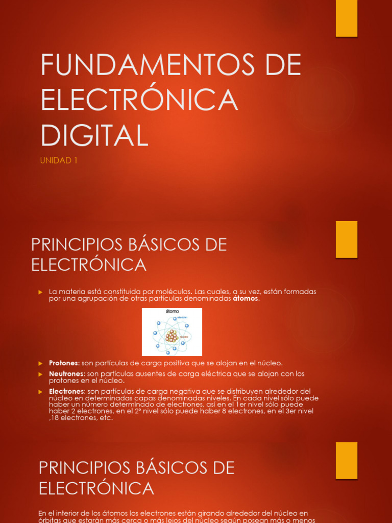 Unidad 1 | PDF | voltaje | Corriente eléctrica