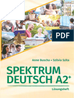 Spektrum Deutsch A2plus Loesungsheft