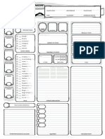 DD 5th Ed. Basic - Character Sheet