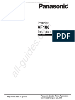 Panasonic Vf100 Instruction Manual 209