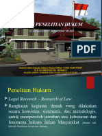 Metode Penelitian Hukum I TH 2024