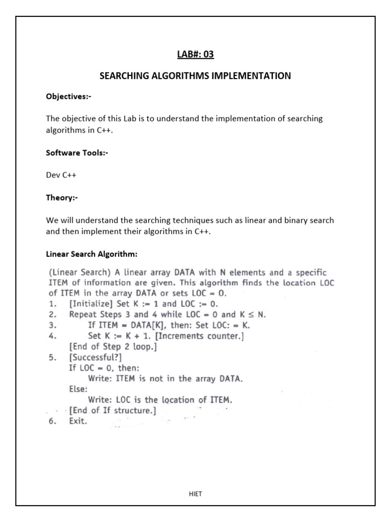 Dsa lab 03 pdf teaching methods materials computers
