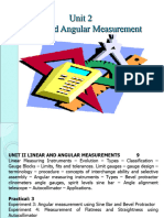 UNIT 2 - Linear and Angular Measurements