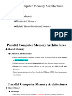 Lecture-3 Parallel Computer Memory Architecture