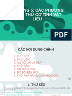 CAC PHUONG PHAP THU CO TINH VAT LIEU