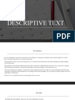 Descriptive Text (Examples)