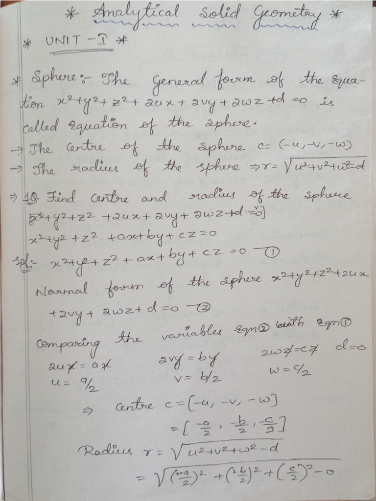 Maths Sem 6th, UNIT-1 | PDF