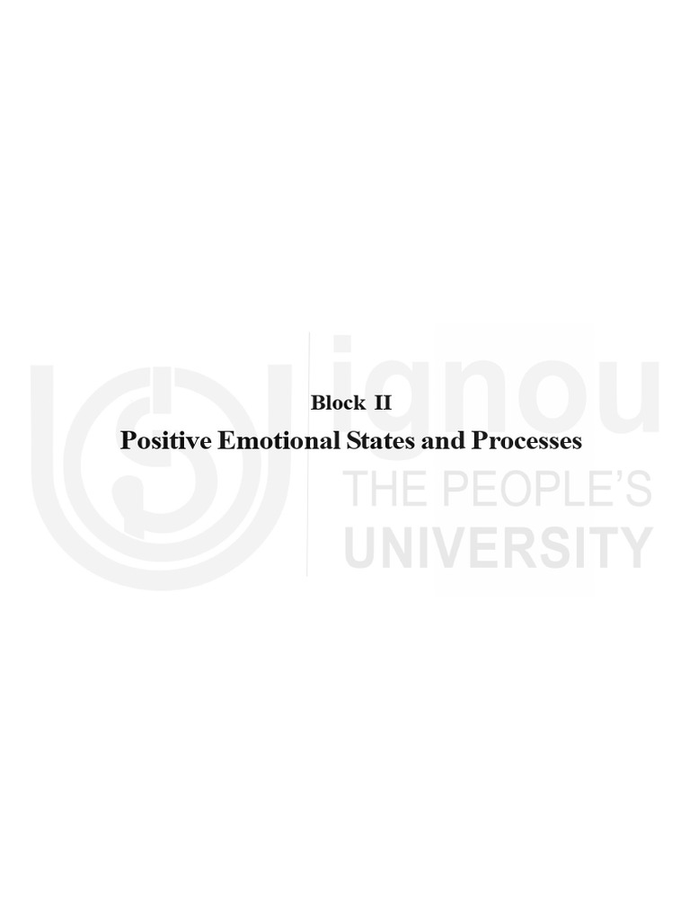 Understanding Positive Emotions and Well-being | PDF | Emotions ...