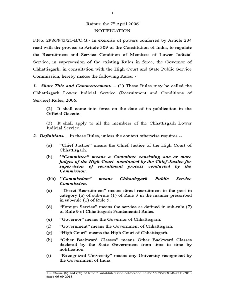 1 clause b and bb of rule 2 substituted vide notification no 8515