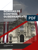 Normas de Control Gubernamental - Marco Conceptual