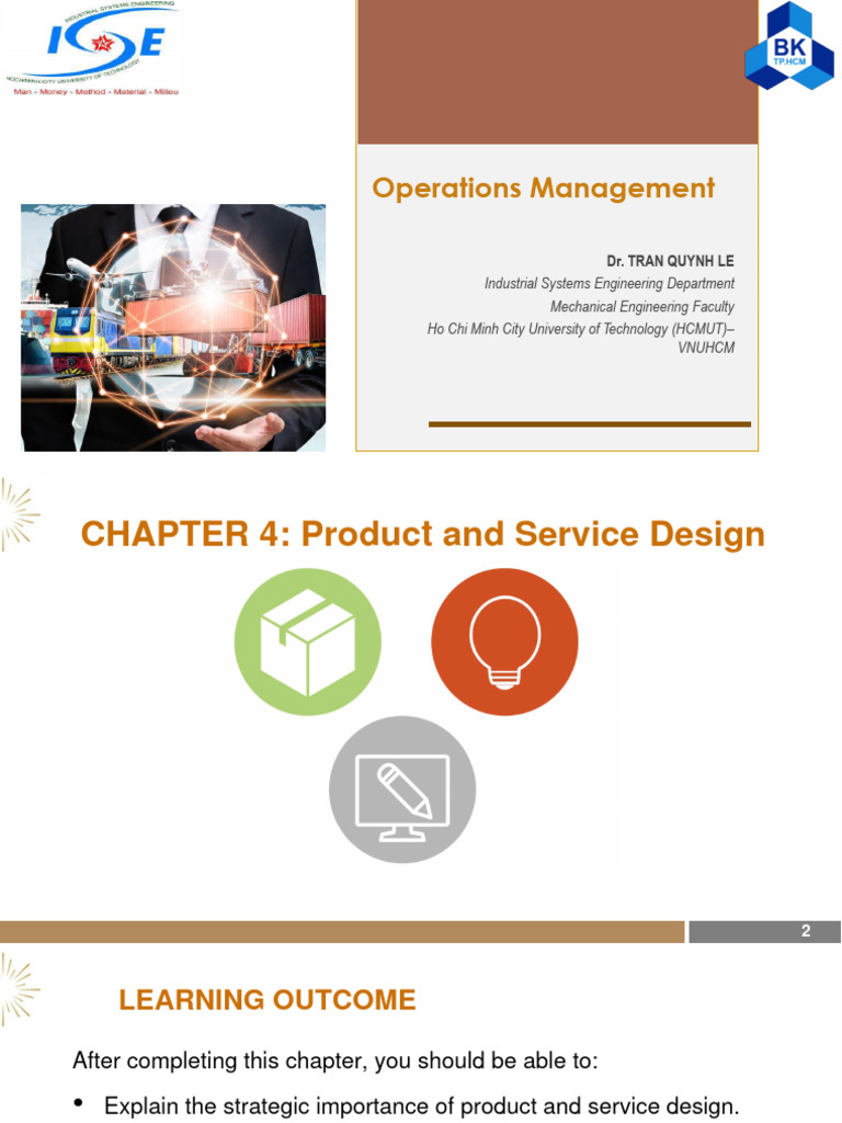 4.OM. Chapter 4 - Product and Service Design | PDF | Reliability ...