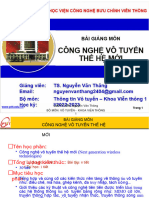 Công nghệ vô tuyến thế hệ mới