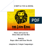 The Lion King Script