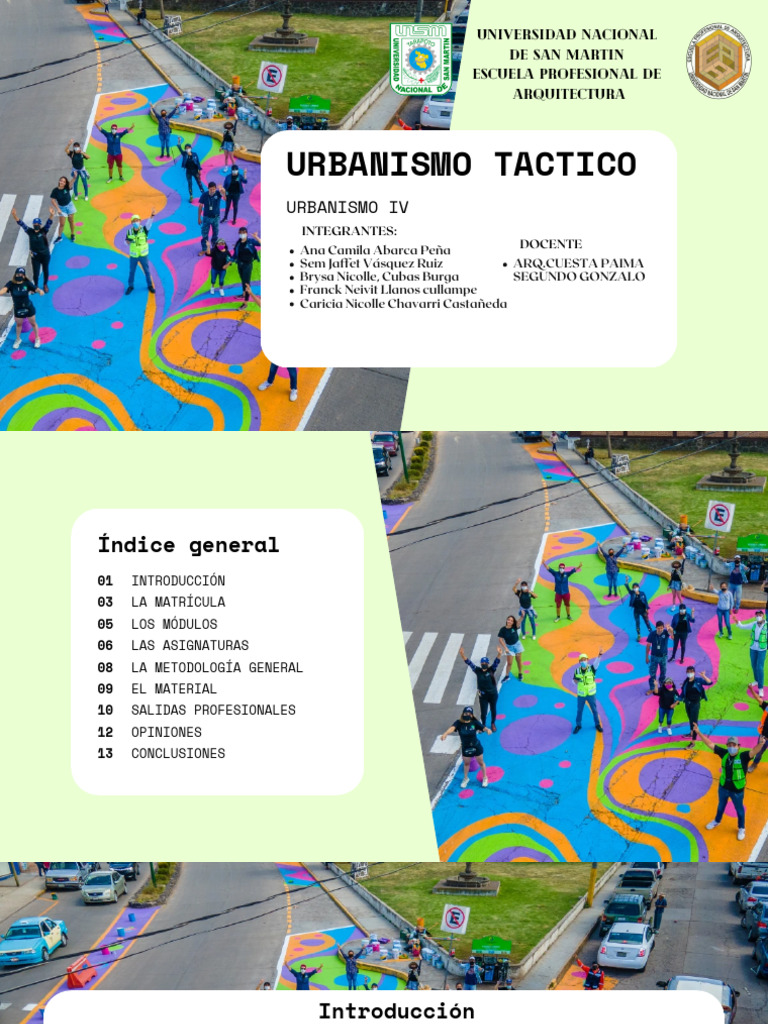 Guía de Urbanismo Táctico | PDF | Urbanismo