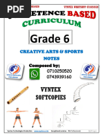 Grade 9 Creative Arts Notes | PDF | Clef | Tile
