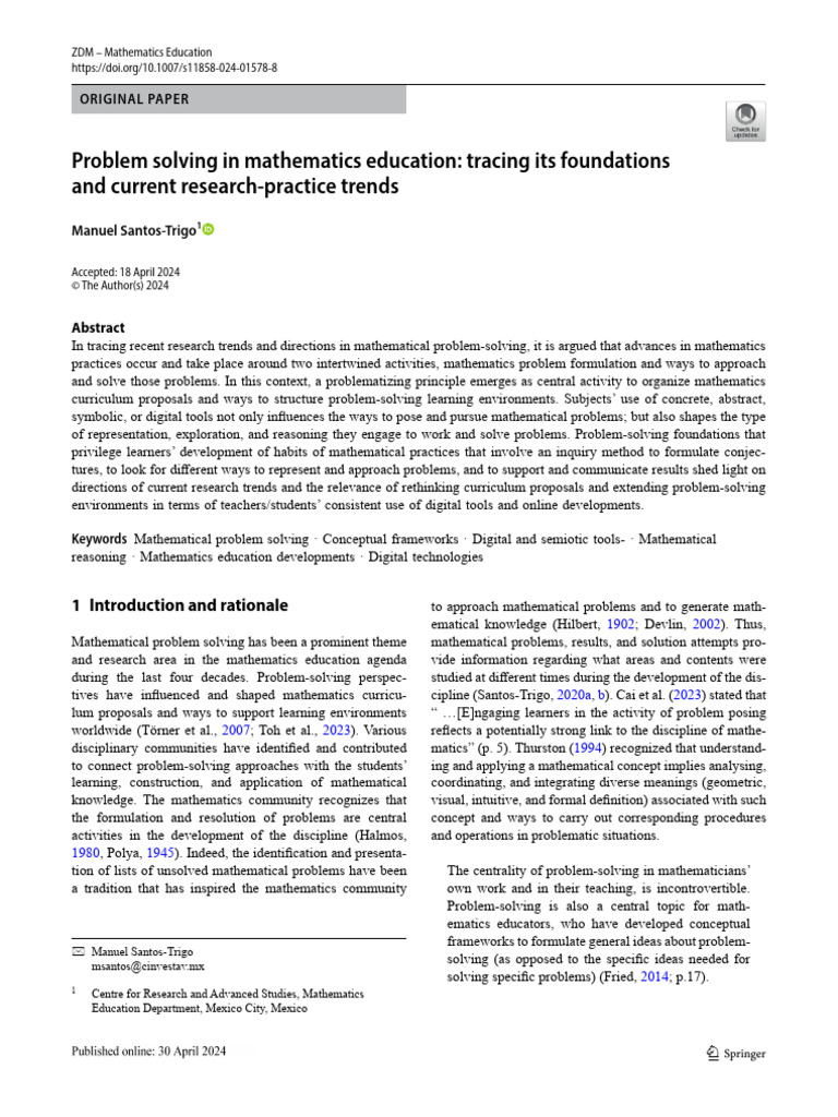 problem-solving-in-mathematics-education-tracing-its-foundations-and