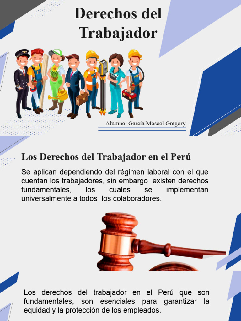 Derechos Laborales en Perú | PDF