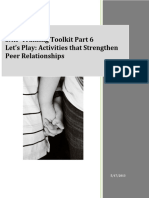 Activities That Strengthen Peer Relationships