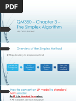 Chpter 3-Simplex Algorithm