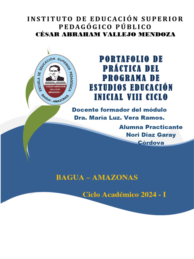 Práctica Docente en Educación Inicial Bagua | PDF | Maestros | Aprendizaje