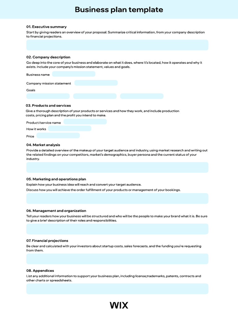 Comprehensive Business Plan Template | PDF | Business