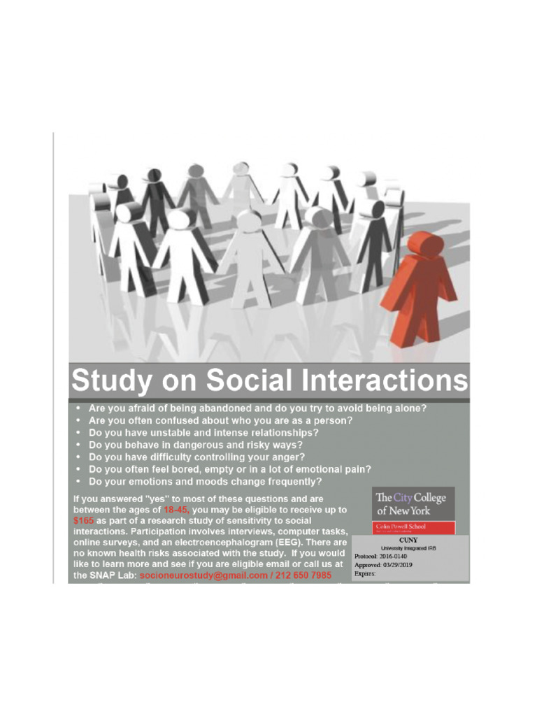 Social Exclusion Research Flyer | PDF