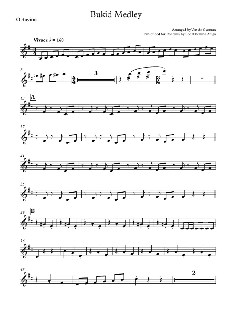 BukidMedley - Octavina | PDF | Poétique (discipline) | Musicologie