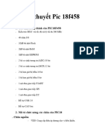 Lý thuyết Pic 18f458: 1. Các tính năng chính của PIC18F458